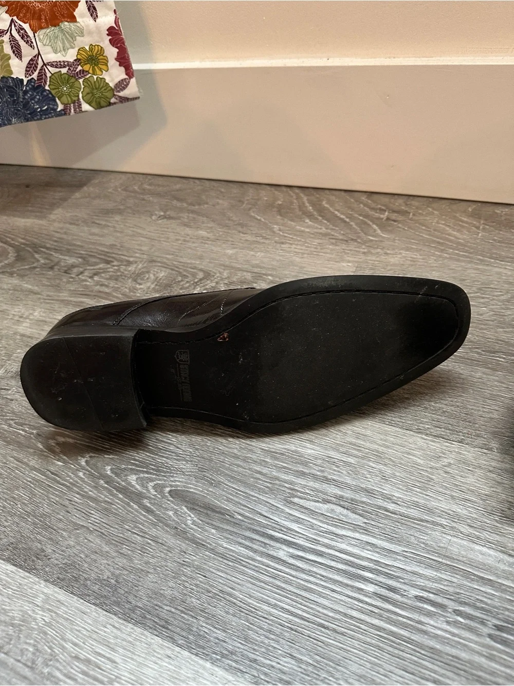 Stacy Adams Black and White Two-Tone Oxford  Dress Shoes